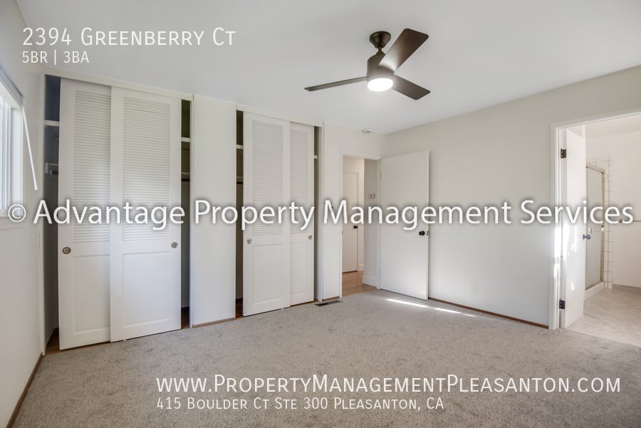 Nice 5 Bed, 3 Bath, 2,338 sq ft house located near downtown Pleasanton property image