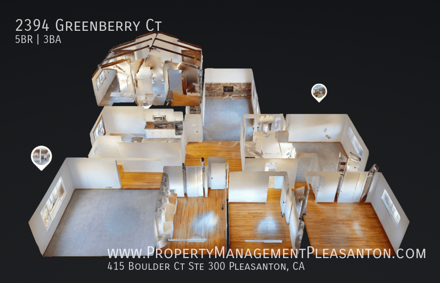 Nice 5 Bed, 3 Bath, 2,338 sq ft house located near downtown Pleasanton property image