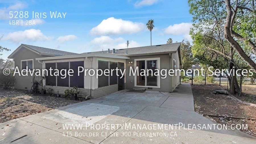 Single Story, 4 bed, 2 bath,  1196 sq ft home property image