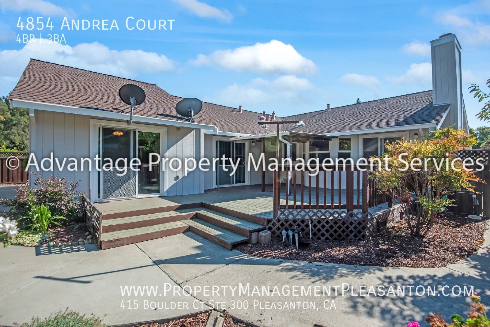 Single Story 4 Bed, 3 Bath, 2,041 sq ft home property image