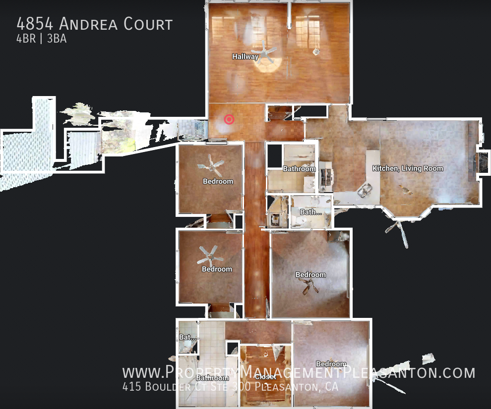 Single Story 4 Bed, 3 Bath, 2,041 sq ft home property image