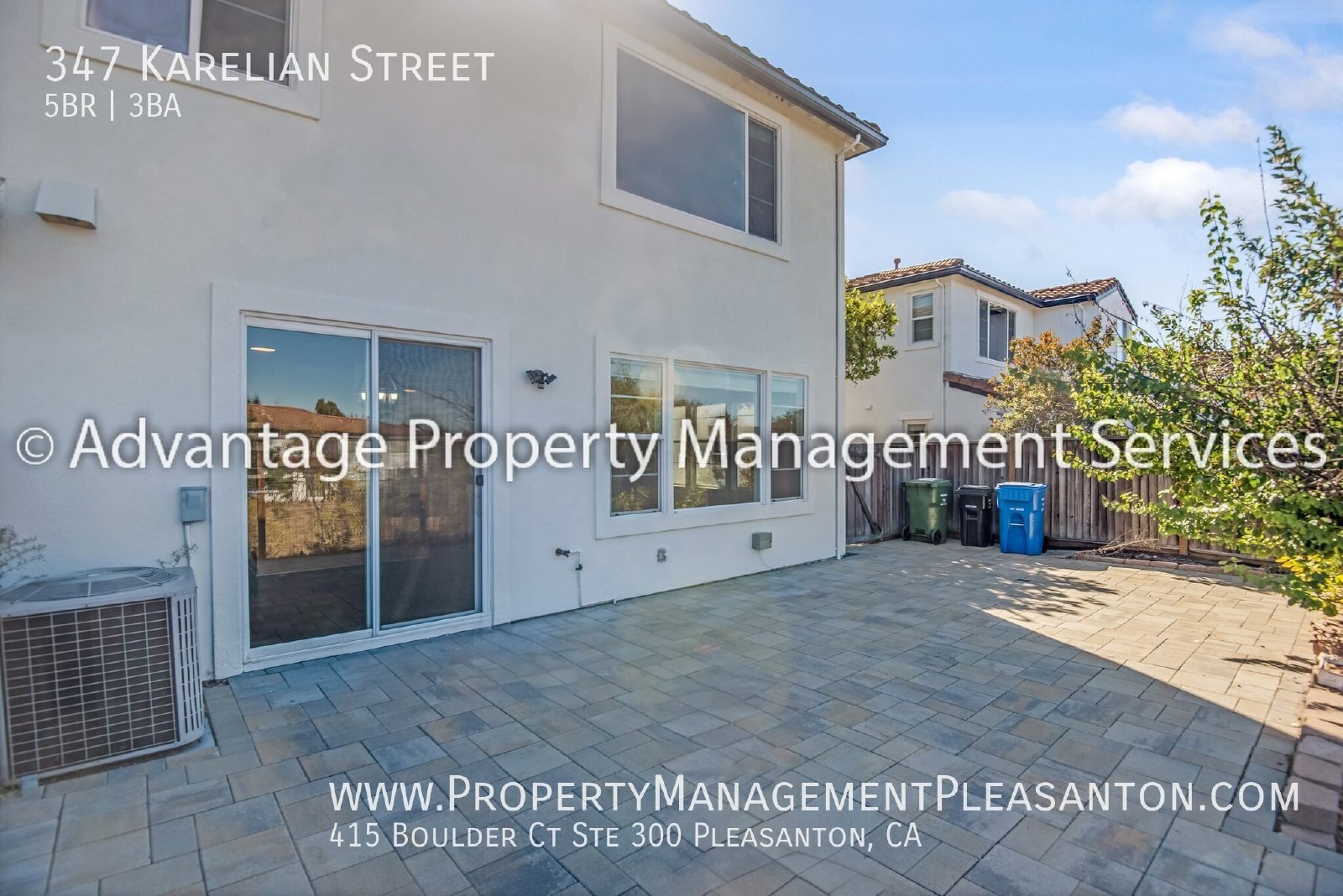5-Bed, 3-Bath, 2,104 sq ft townhome off Camino Tassajara property image