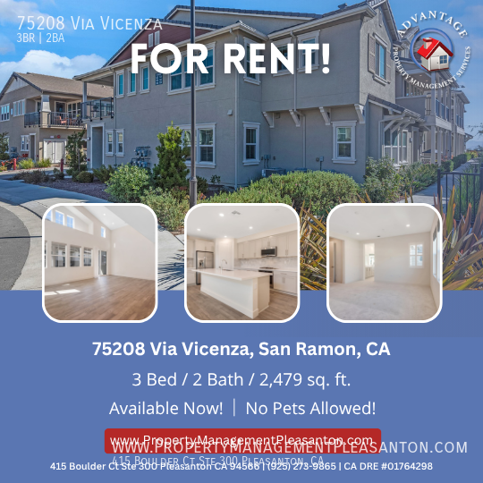 3 Bed, 2 Bath, 2,479 sq ft house in The Faria Preserve of San Ramon property image